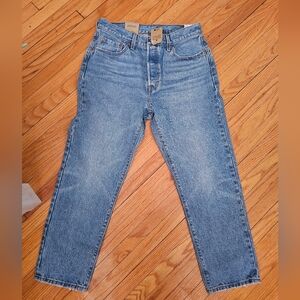 Levi’s 501 Original Fit Jeans 29x26 Light Wash NWT